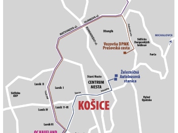 Košice Luník IX. - parkoviská