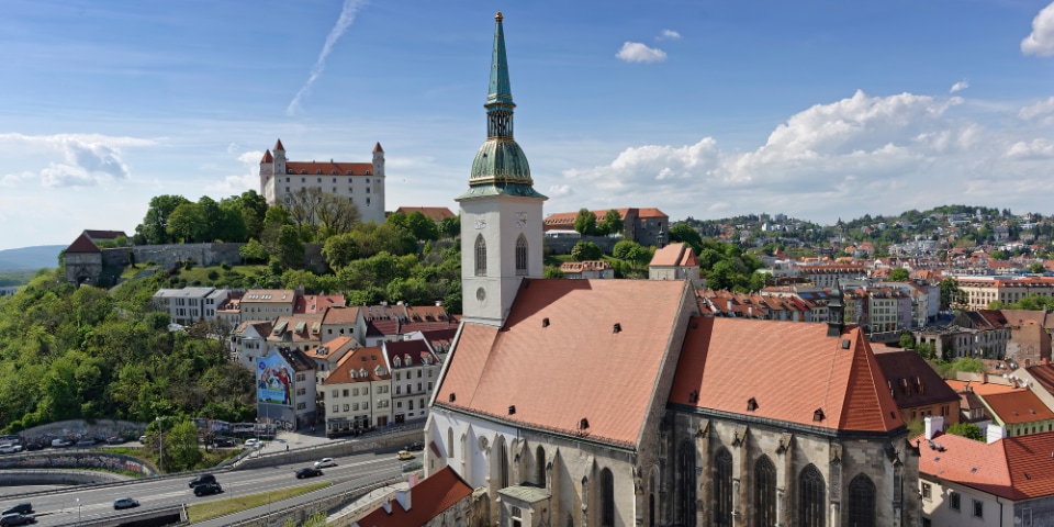 Cathedral of st. Martin in Bratislava